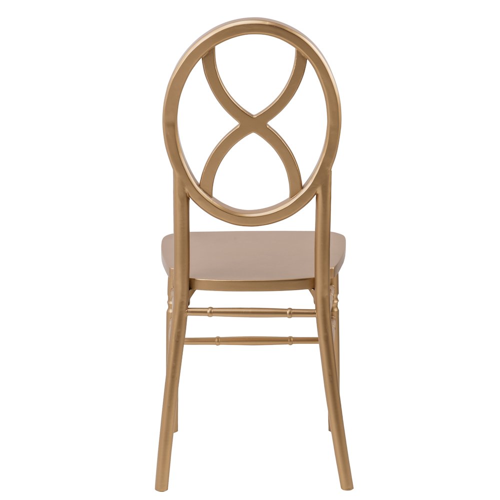 Commerical Seating Products Sandglass Gold Wood Chairs