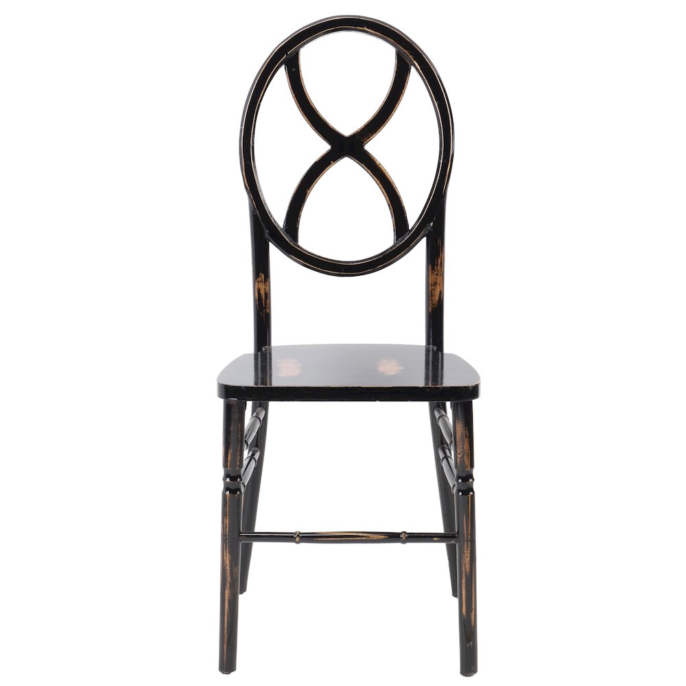 Commerical Seating Products Diamond Lime Black Wash Wood Chairs