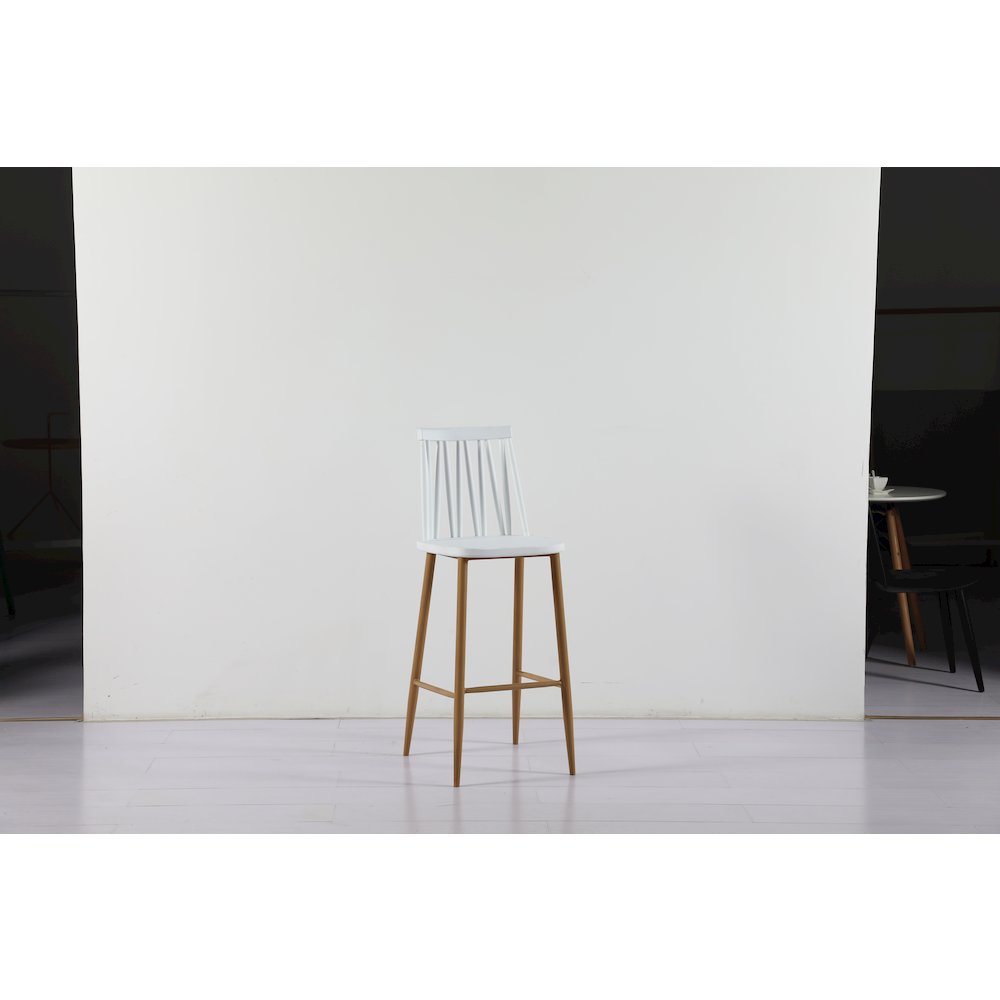 Commerical Seating Products Black Windsor Barstool