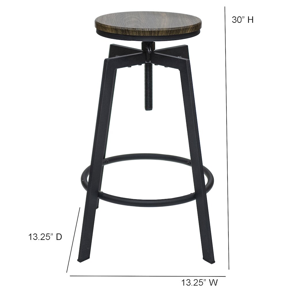 Commerical Seating Products Swivel Backless Bar Stool Chairs