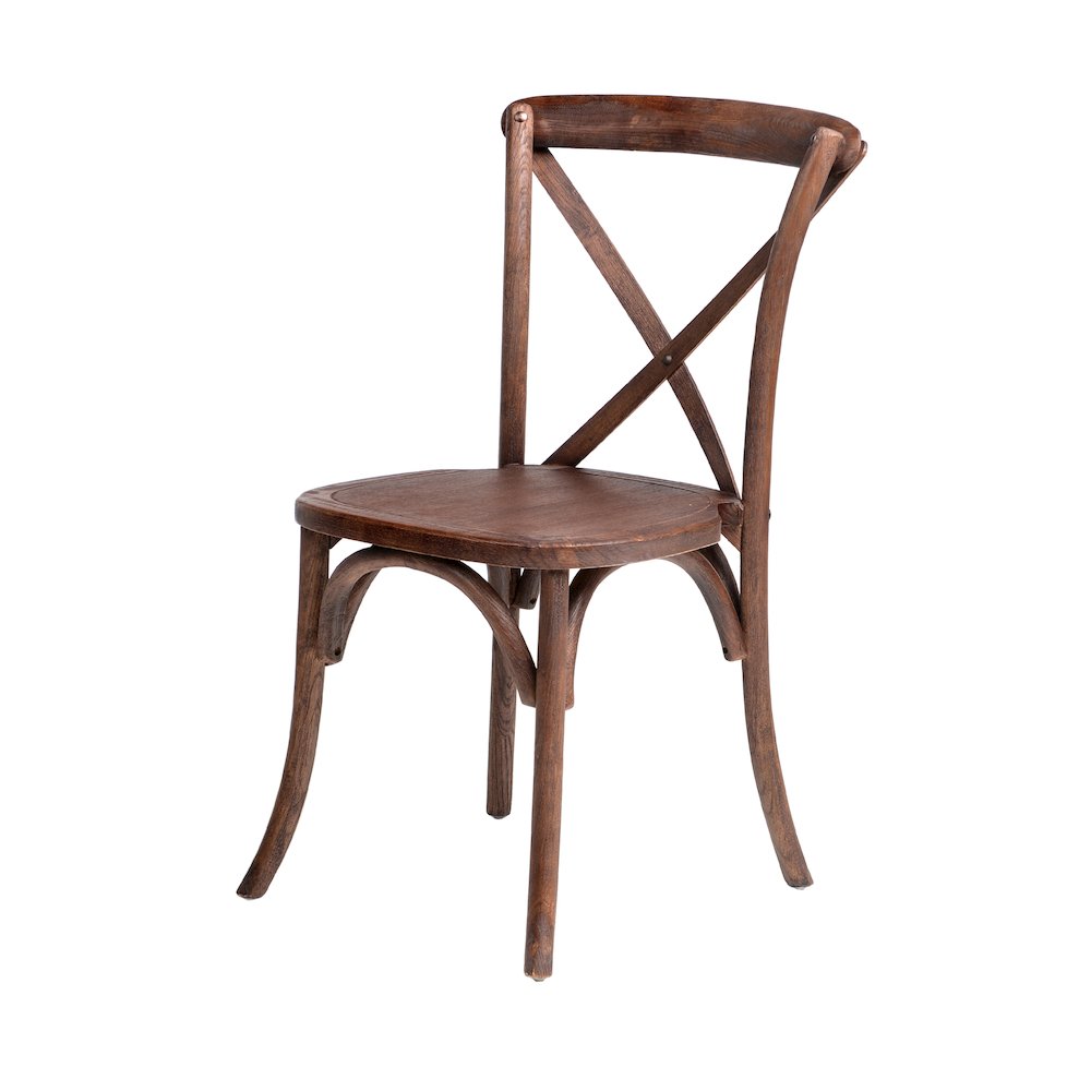 Commerical Seating Products Marian Fruitwood Crossback Dining Chairs