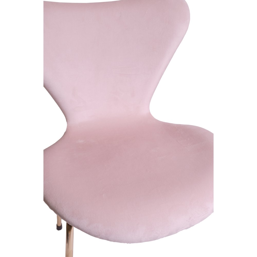 Commercial Seating Products Velour Side Chair Pink