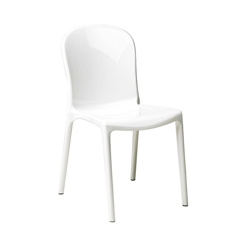 Commerical Seating Products White Genoa Chairs