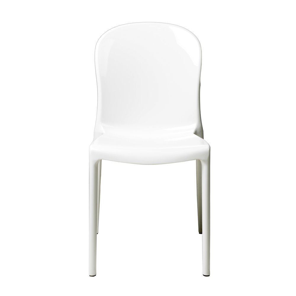 Commerical Seating Products White Genoa Chairs