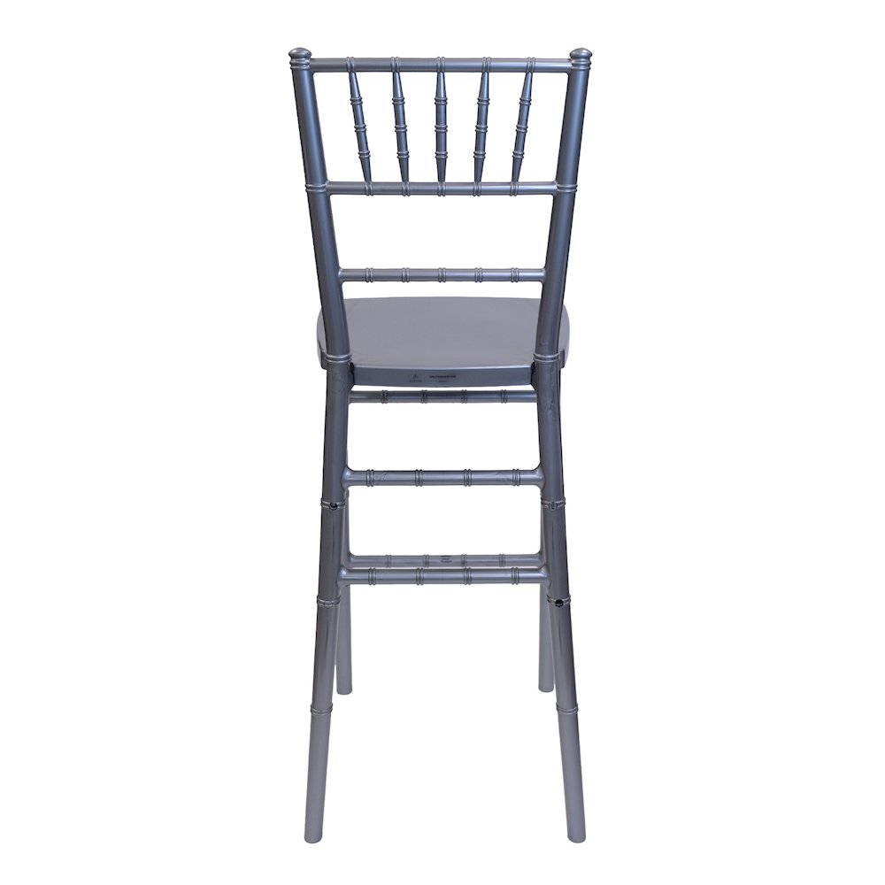 Commercial Seating Products Chiavari Barstool In Silver