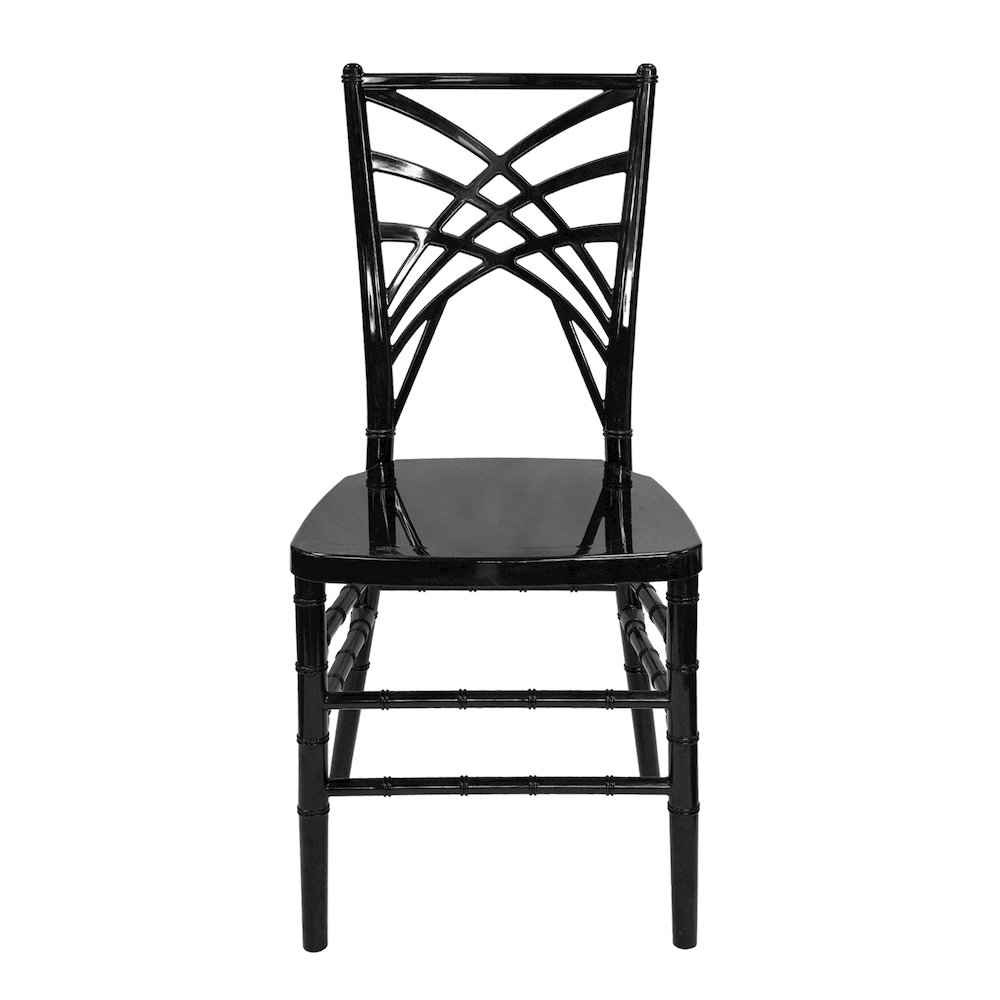 Commercial Seating Product Black Stacking Dining Chair
