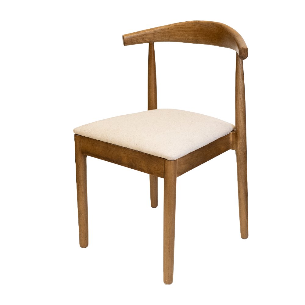 Commerical Seating Products Mid Century Dark Walnut Chairs