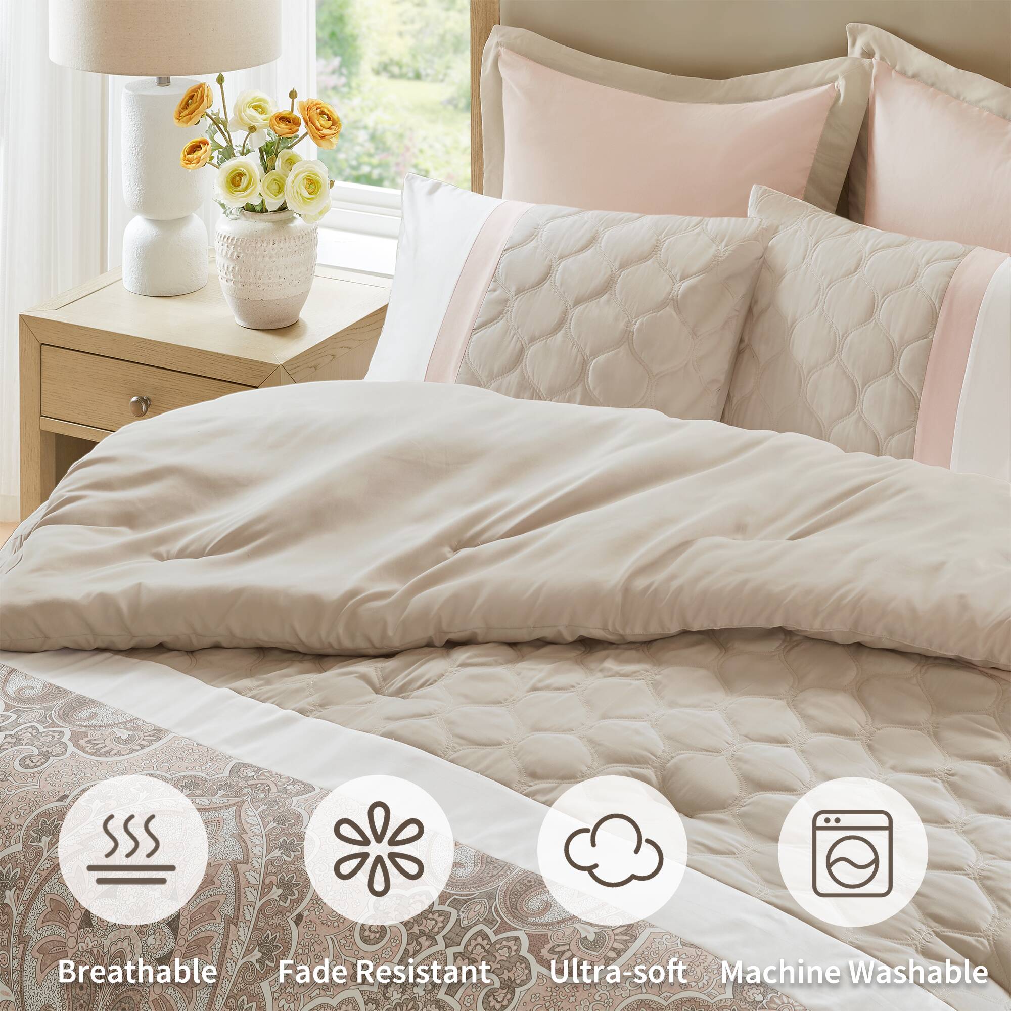 Shawnee 8 Piece Comforter Set