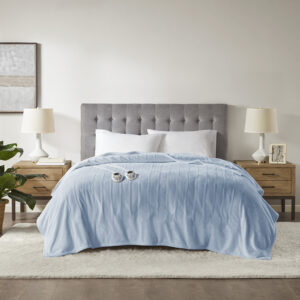 Plush Heated Blanket from Serta in  Light Blue. Plush Heated Blanket from Serta in  Light Blue. Plush Heated Blanket from Serta in  Light Blue. Plush Heated Blanket from Serta in  Light Blue. Plush Heated Blanket from Serta in  Light Blue.