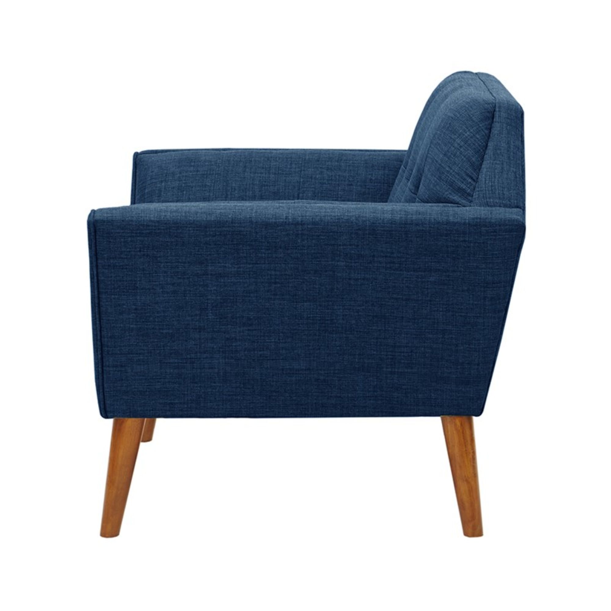 Newport Wide Mid-Century Modern Lounge Chair Set of 2