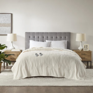 Plush Heated Blanket from Serta in  Ivory. Plush Heated Blanket from Serta in  Ivory. Plush Heated Blanket from Serta in  Ivory. Plush Heated Blanket from Serta in  Ivory. Plush Heated Blanket from Serta in  Ivory.