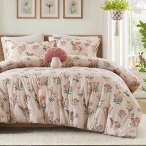 Gwen Mushroom Garden Comforter Set from Intelligent Design in  Blush. Gwen Mushroom Garden Comforter Set from Intelligent Design in  Blush. Gwen Mushroom Garden Comforter Set from Intelligent Design in  Blush. Gwen Mushroom Garden Comforter Set from Intelligent Design in  Blush. Gwen Mushroom Garden Comforter Set from Intelligent Design in  Blush.