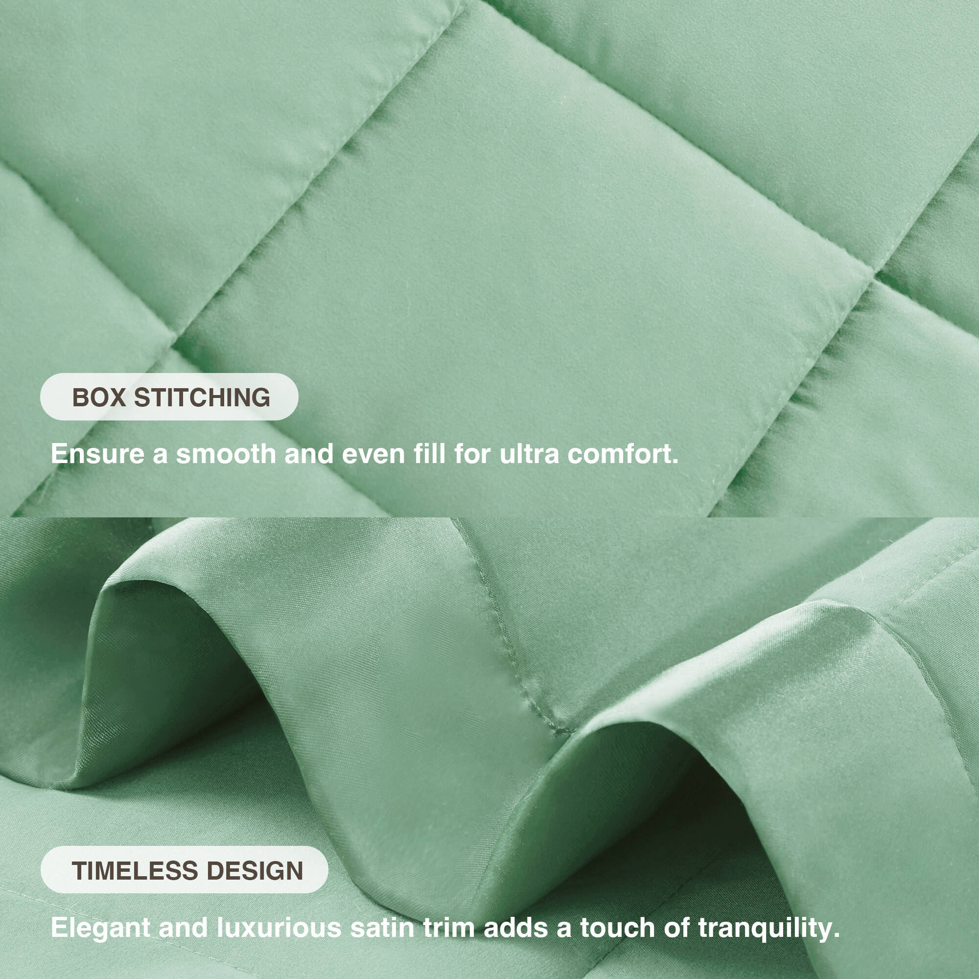 Windom Lightweight Down Alternative Blanket with Satin Trim