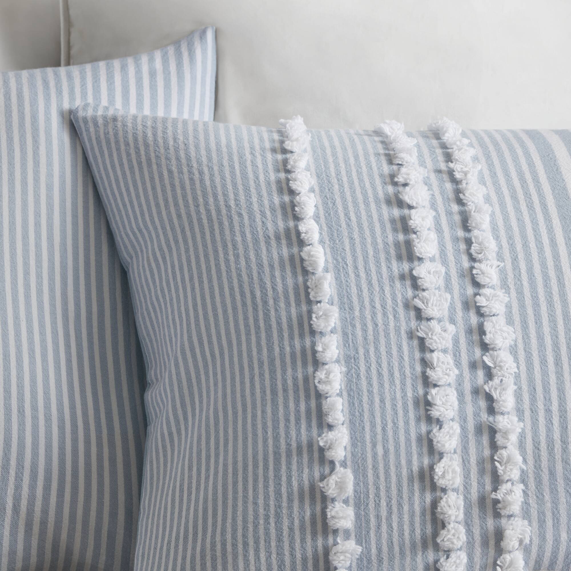 Anslee 3 Piece Cotton Yarn Dyed Comforter Set