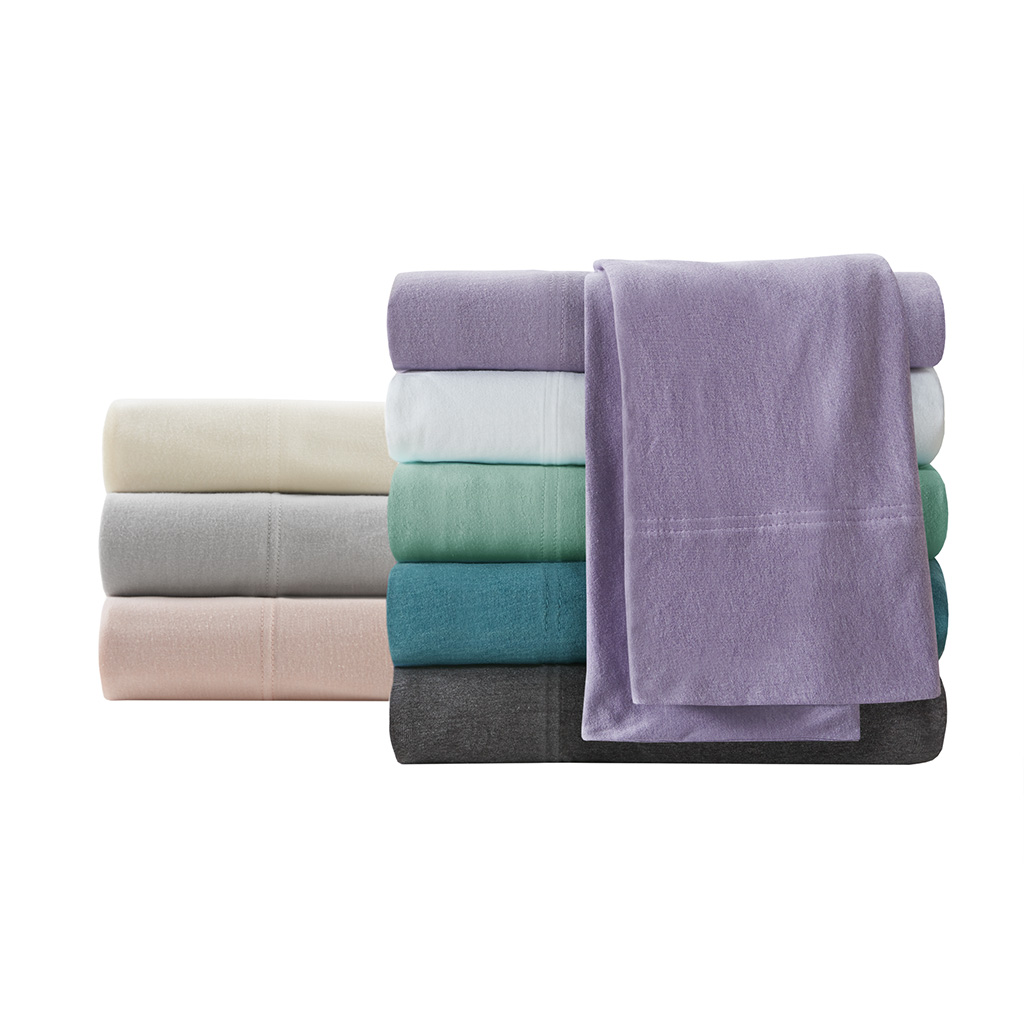 Cotton Blend Jersey Knit All Season Sheet Set