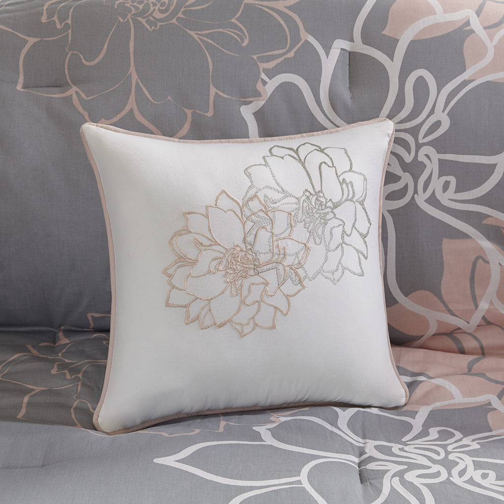 Lola Printed Cotton Sateen Comforter Set