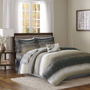 Saben Comforter Set with Cotton Bed Sheets from Madison Park Essentials in  Taupe. Saben Comforter Set with Cotton Bed Sheets from Madison Park Essentials in  Taupe. Saben Comforter Set with Cotton Bed Sheets from Madison Park Essentials in  Taupe. Saben Comforter Set with Cotton Bed Sheets from Madison Park Essentials in  Taupe. Saben Comforter Set with Cotton Bed Sheets from Madison Park Essentials in  Taupe.