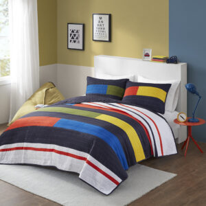 Morris Stripe Printed Quilt Set from Urban Habitat Kids in  Multi. Morris Stripe Printed Quilt Set from Urban Habitat Kids in  Multi. Morris Stripe Printed Quilt Set from Urban Habitat Kids in  Multi. Morris Stripe Printed Quilt Set from Urban Habitat Kids in  Multi. Morris Stripe Printed Quilt Set from Urban Habitat Kids in  Multi.