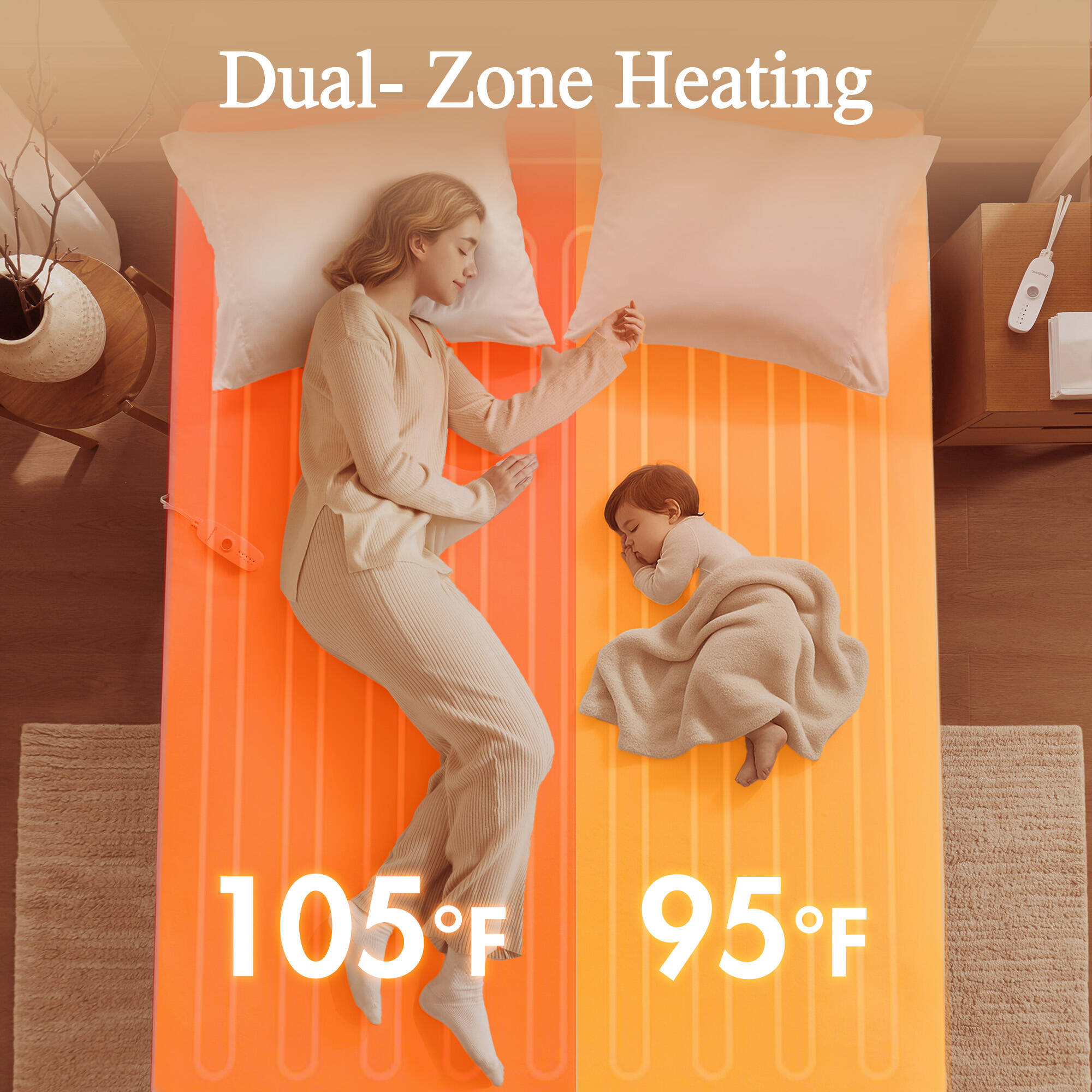 Nonwoven Heated Mattress Pad
