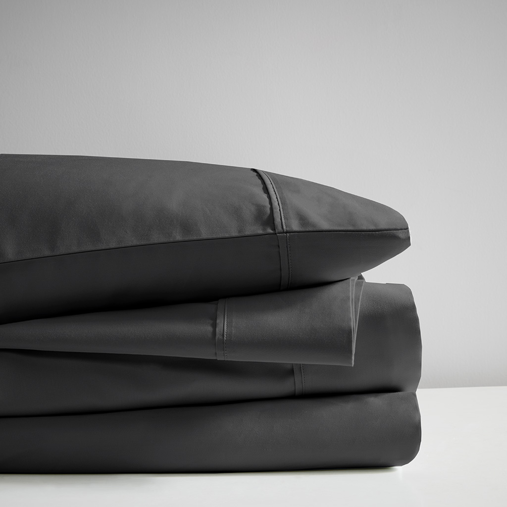 600 Thread Count Cooling Cotton Blend 4 PC Sheet Set