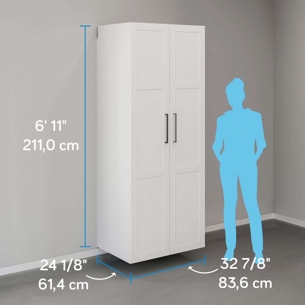 GarageCore 83″ Deep Cabinet & Door Bundle