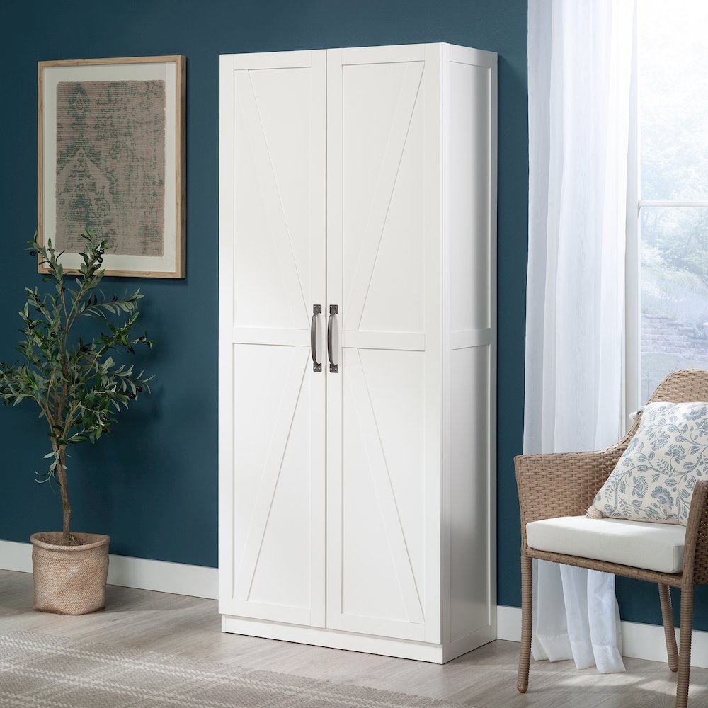White finish