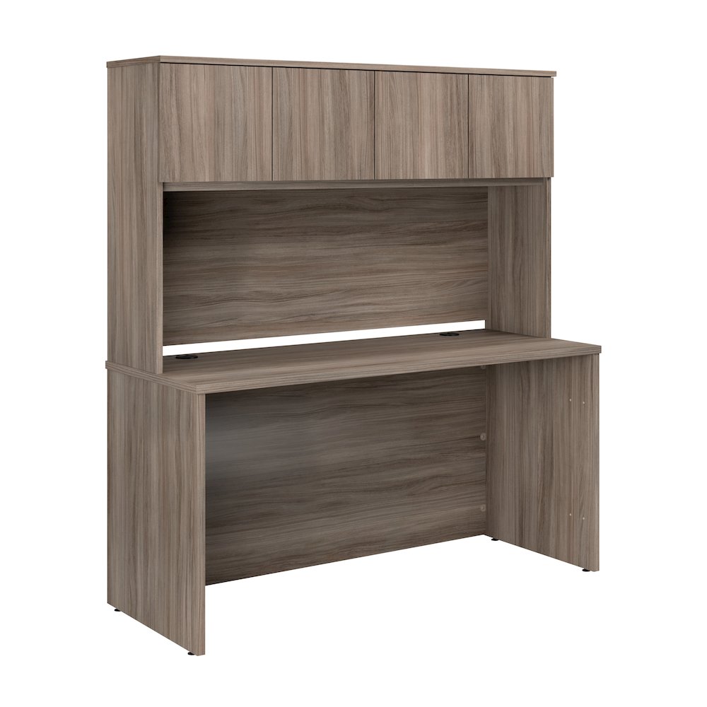 Affirm 60″ Desk & 60″ Hutch