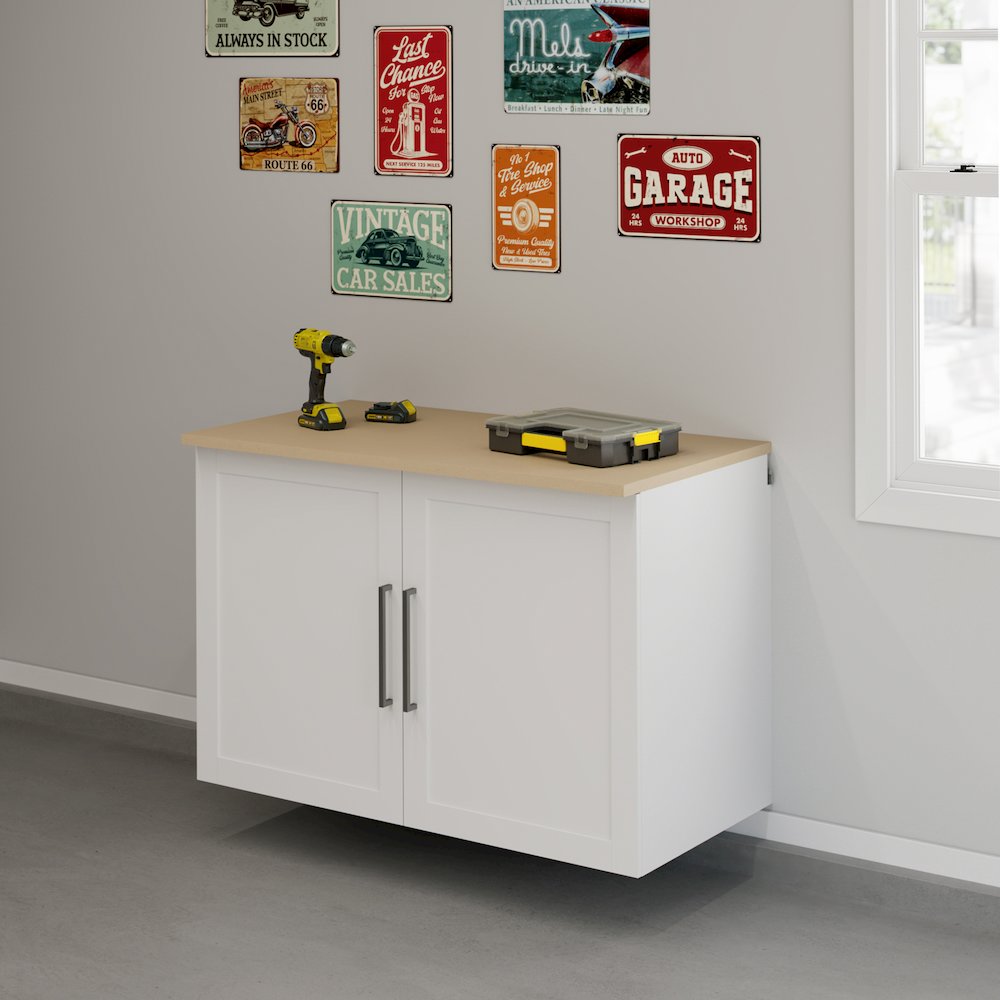 GarageCore Bundled Cabinet with MDF Top & Doors