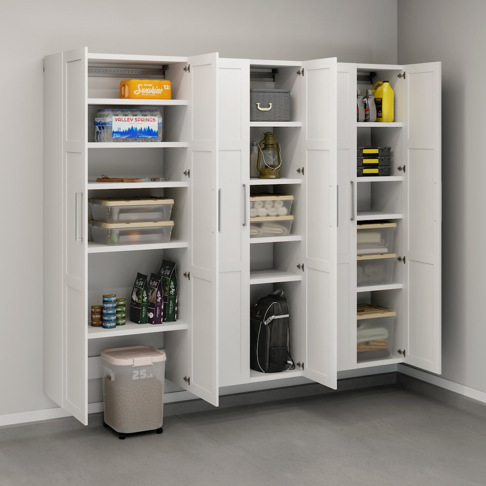 GarageCore 3 Shallow Cabinets & Doors