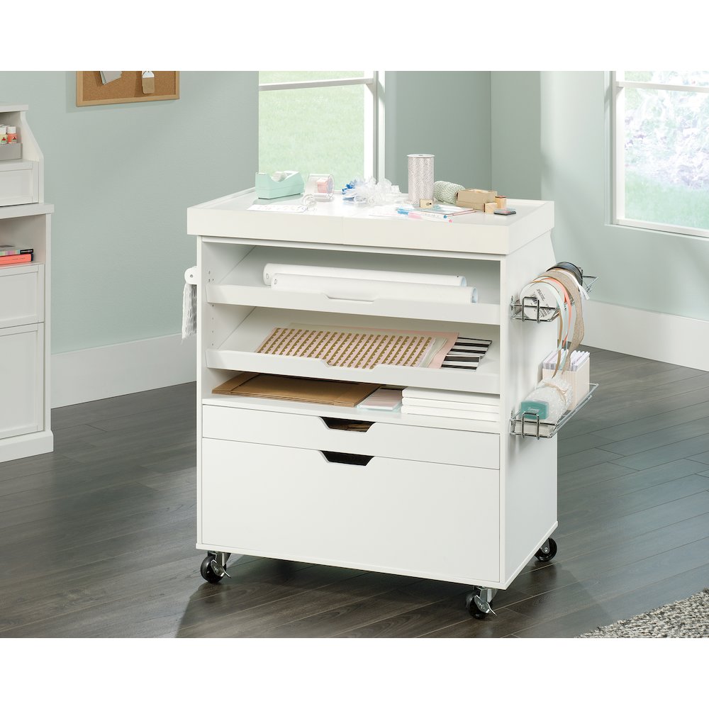 White finish