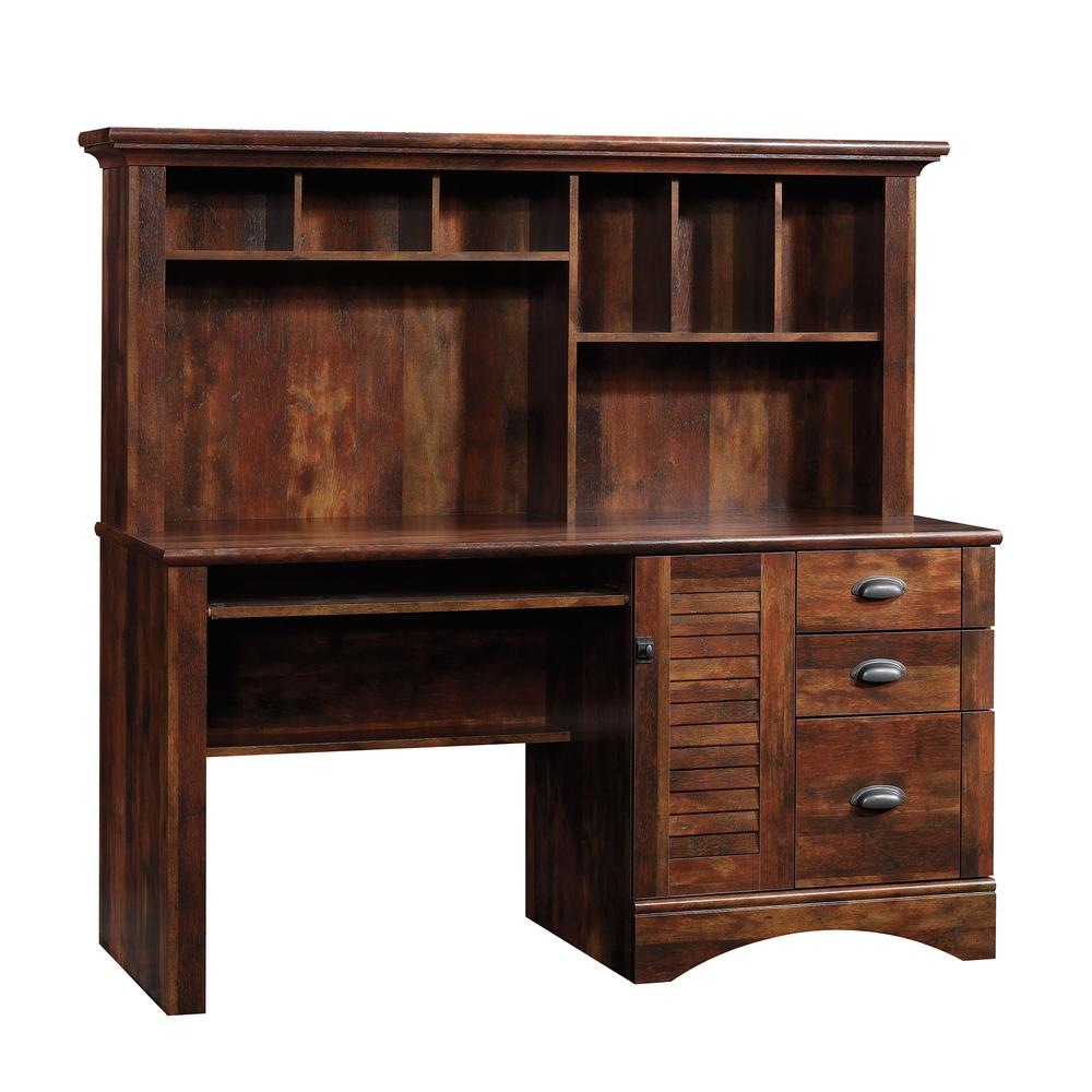 Harbor View Computer Desk with Hutch