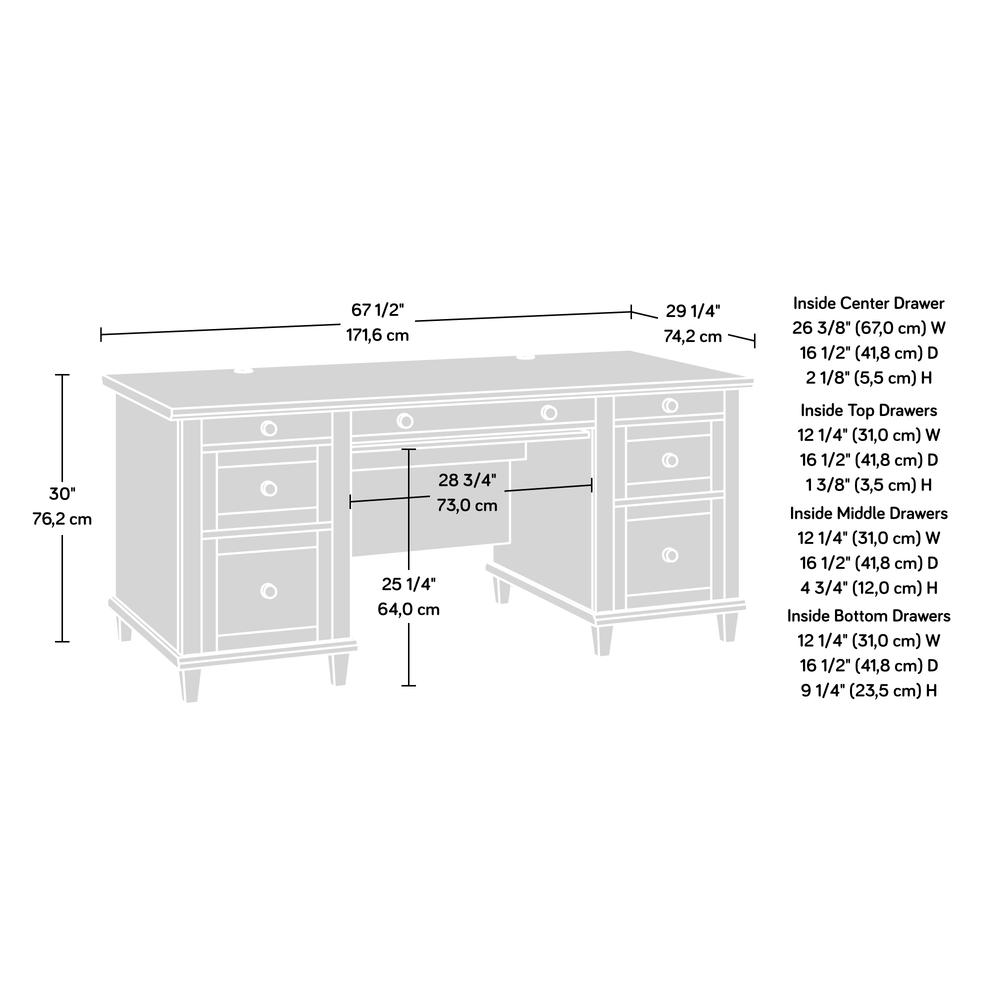 Hammond Commercial Office Executive Desk