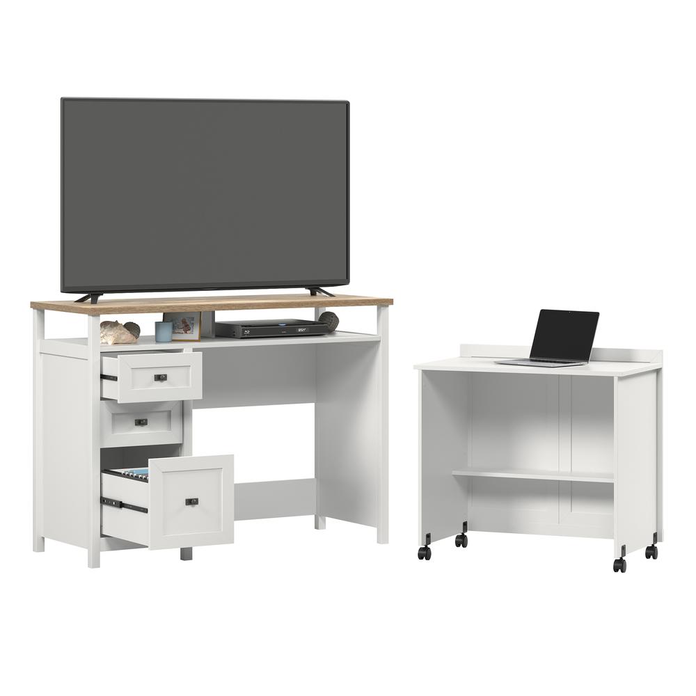 White finish