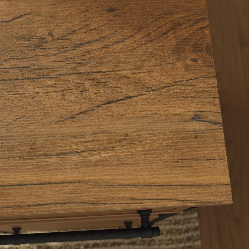 Checked Oak finish