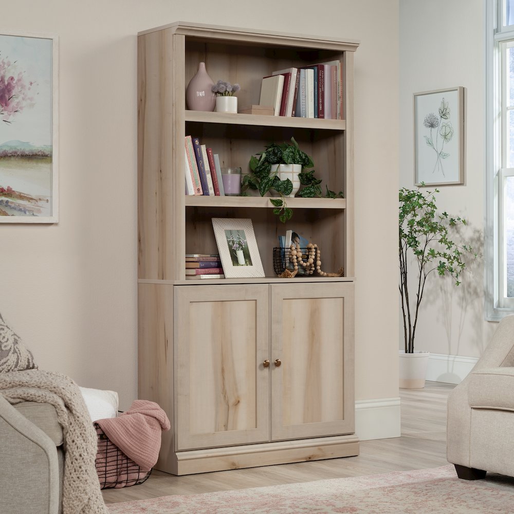 5-Shelf/Book Shelf 2-Door Bookcase