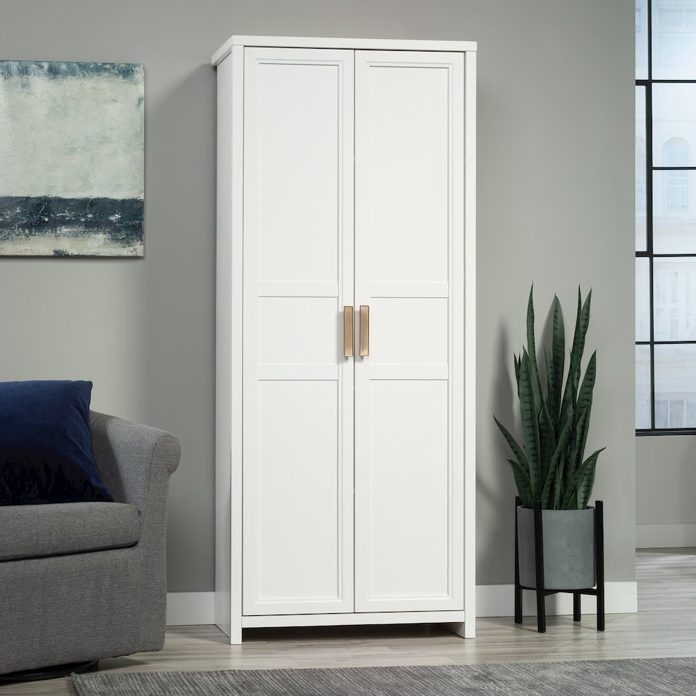 White finish
