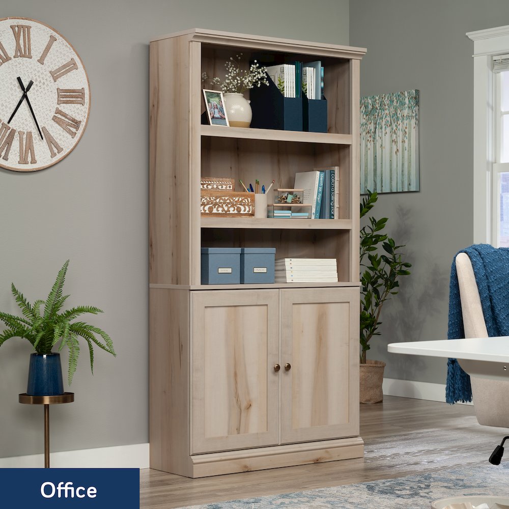 5-Shelf/Book Shelf 2-Door Bookcase