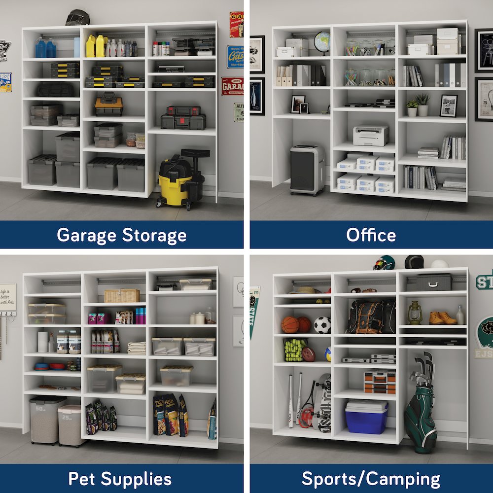 GarageCore 3 Deep Cabinets