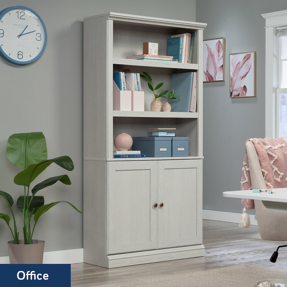 5-Shelf/Book Shelf 2-Door Bookcase