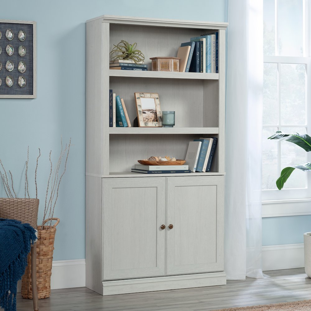 5-Shelf/Book Shelf 2-Door Bookcase