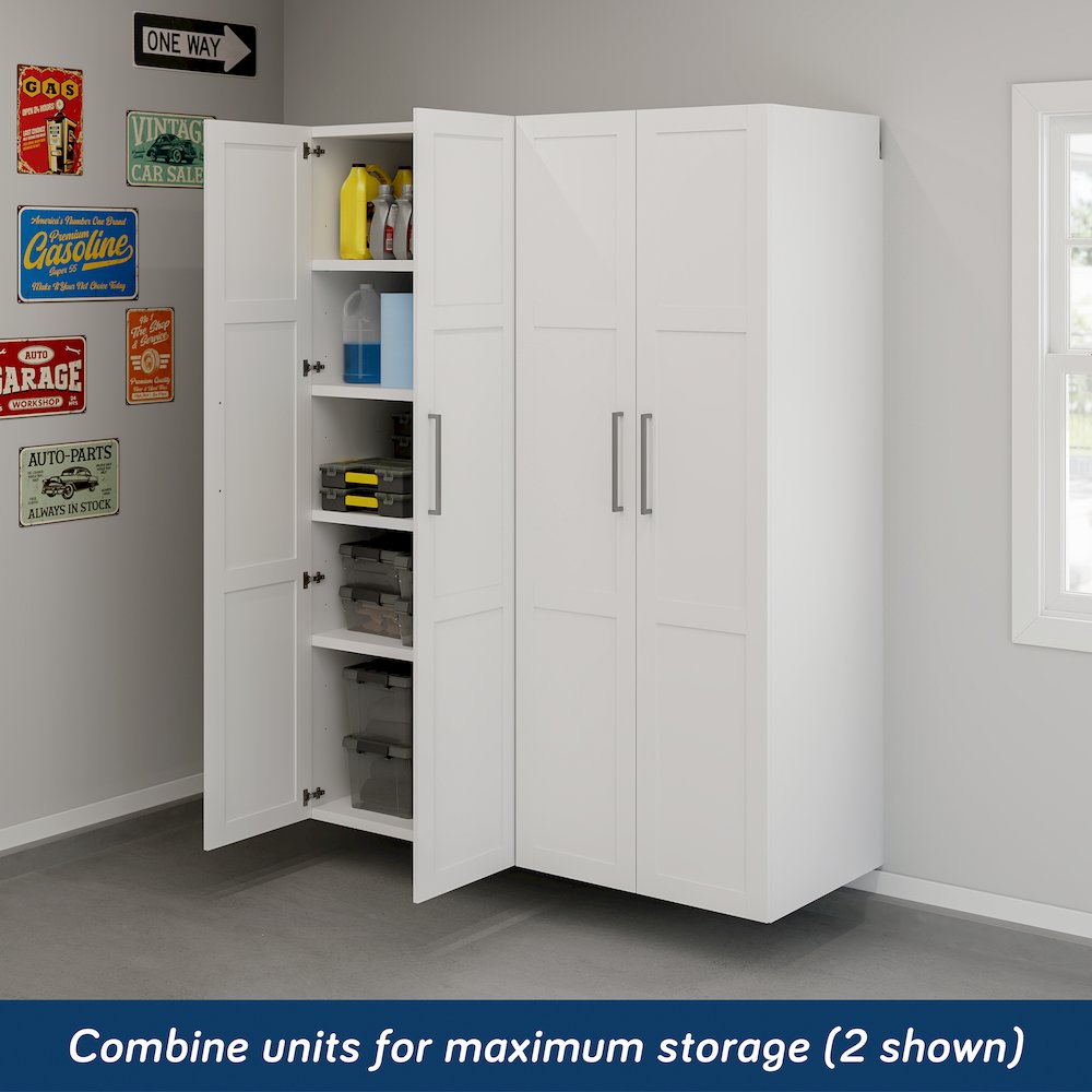 GarageCore 83″ Deep Cabinet & Door Bundle