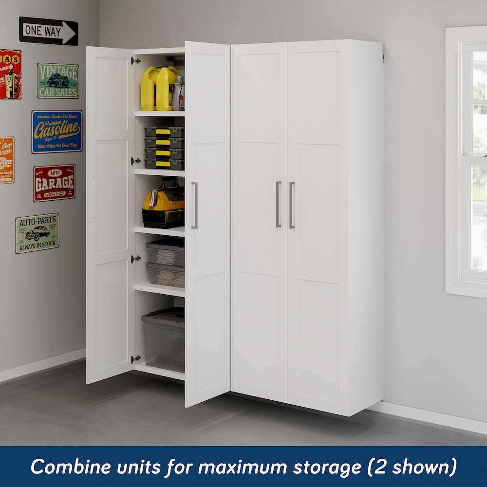 GarageCore 83″ Shallow Cabinet & Door Bundle