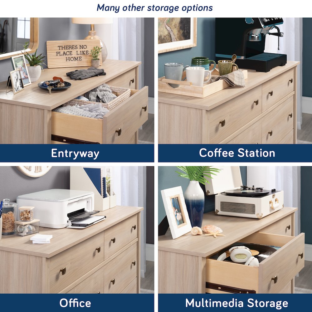 River Ranch 6-Drawer Bedroom Dresser