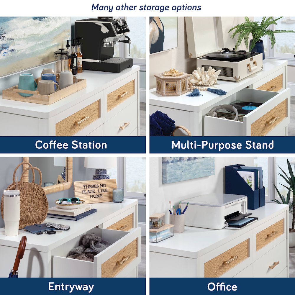 Isabella Isle 6-Drawer Dresser