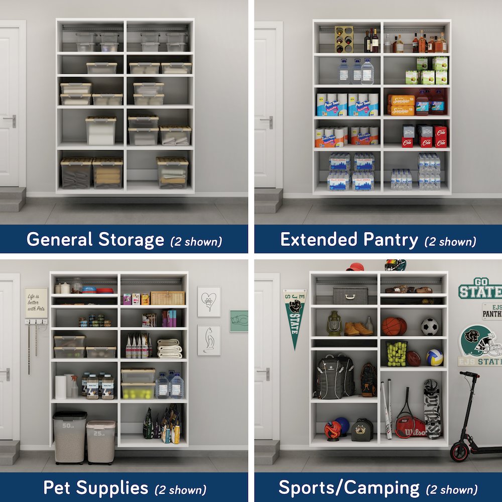GarageCore 83″ hx23 d Shelves