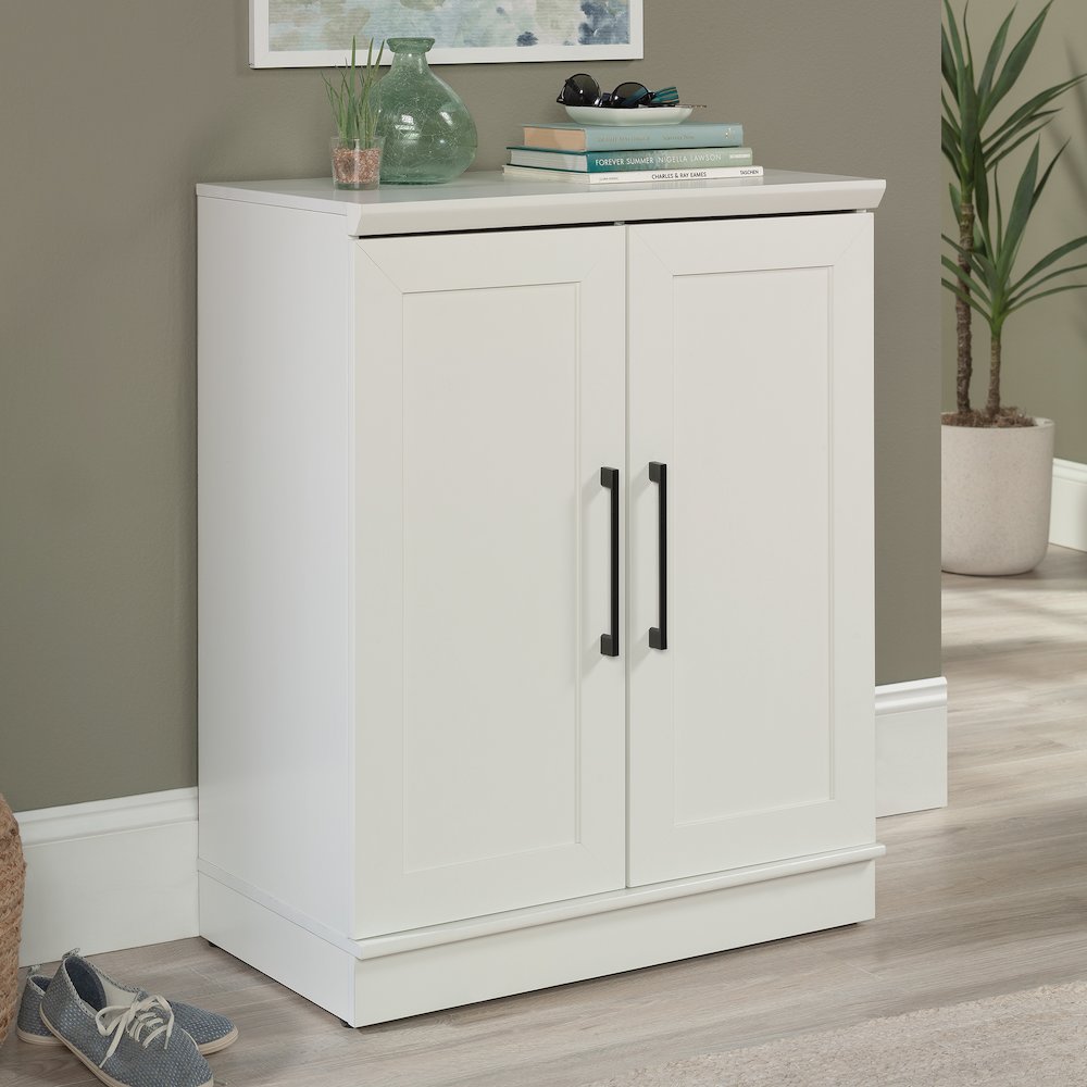 White finish