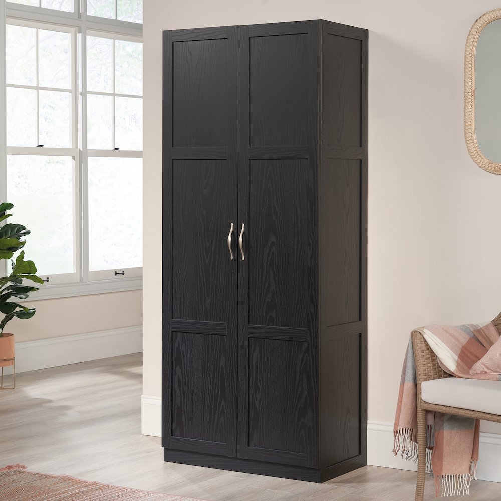 16″d 2-Door Storage Cabinet Blackwood