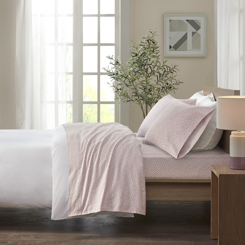 Cozy Cotton Flannel Printed Sheet Set