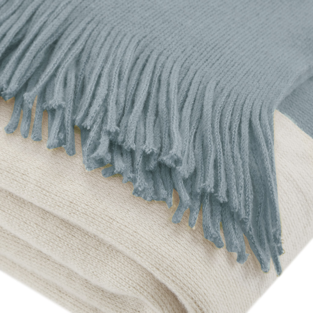 Stockholm Color Block Faux Cashmere Throw