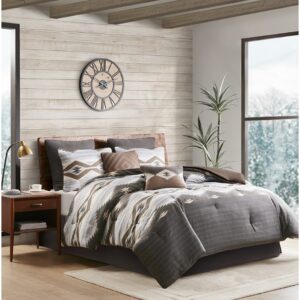 Bitter Creek Oversized Comforter Set from Woolrich in  Grey/Brown. Bitter Creek Oversized Comforter Set from Woolrich in  Grey/Brown. Bitter Creek Oversized Comforter Set from Woolrich in  Grey/Brown. Bitter Creek Oversized Comforter Set from Woolrich in  Grey/Brown. Bitter Creek Oversized Comforter Set from Woolrich in  Grey/Brown.
